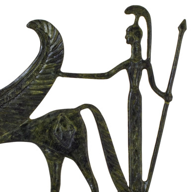 Chariot of Pegasus Carrying Goddess Athena