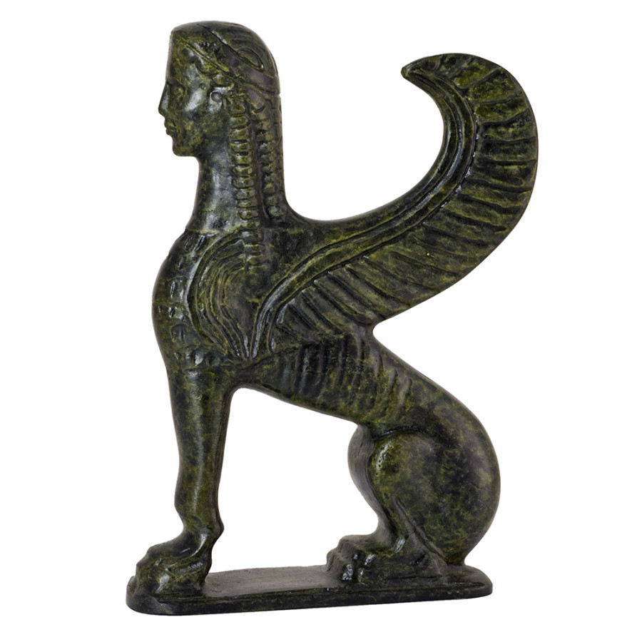 Sphinx of Delphi, a Mythological Female Monster