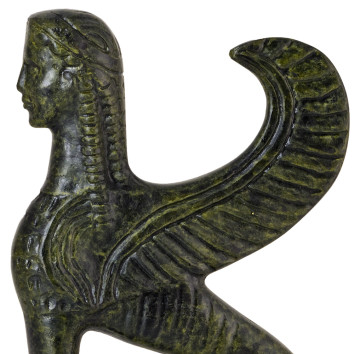 Sphinx of Delphi, a Mythological Female Monster