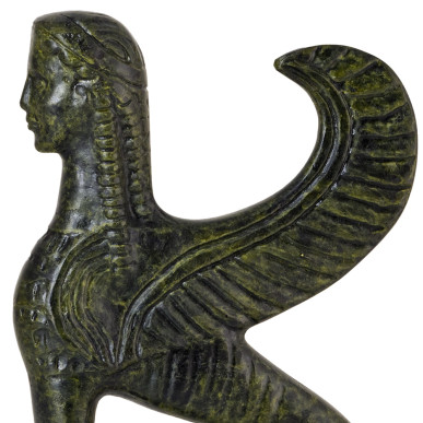 Sphinx of Delphi, a Mythological Female Monster