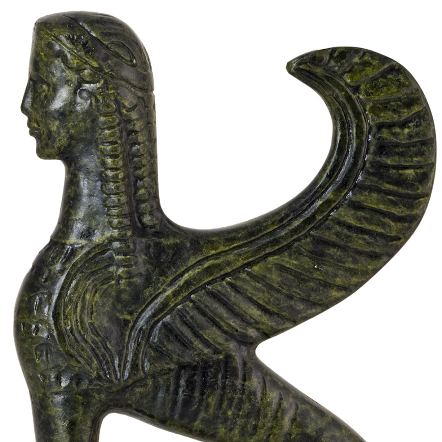 Sphinx of Delphi, a Mythological Female Monster
