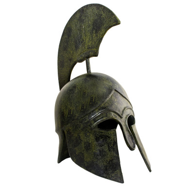 Helmet Natural Size - tall crest