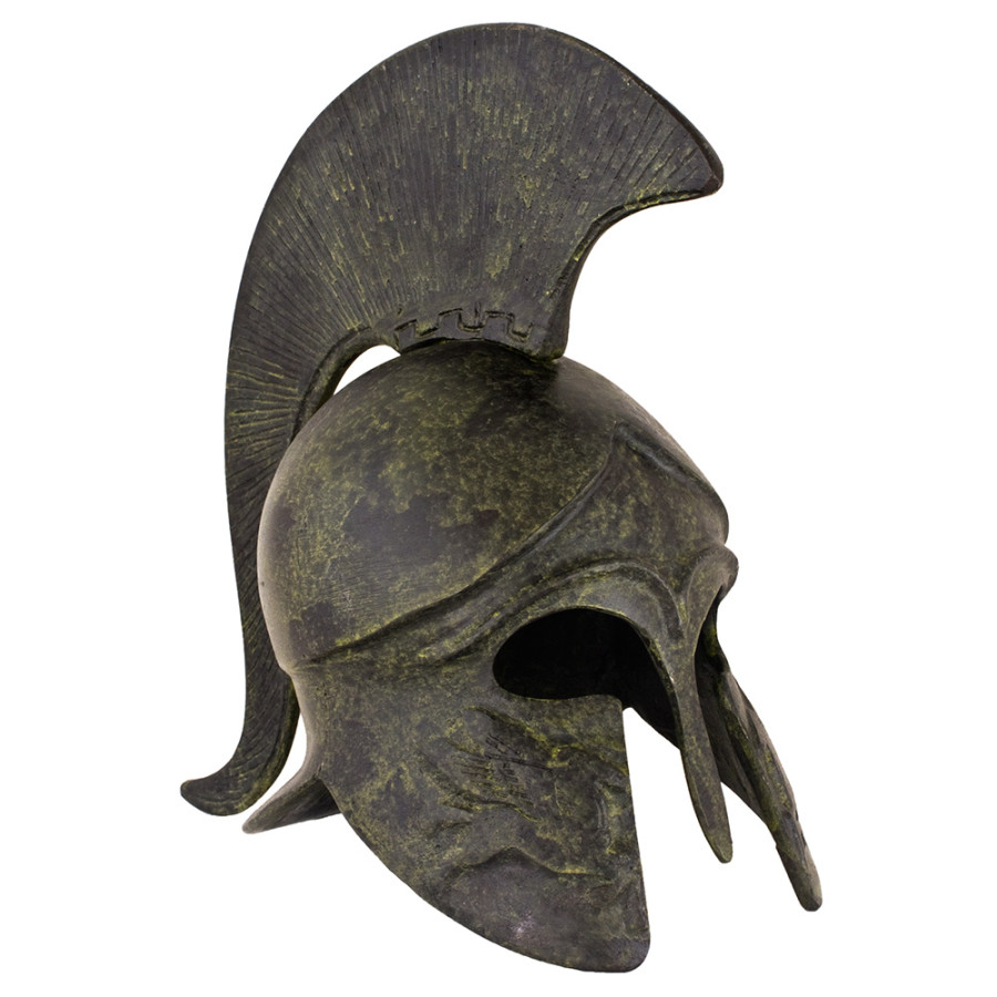 Helmet with Pegasus - short crest