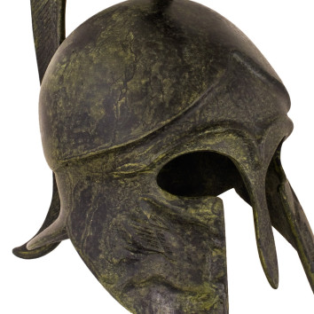 Helmet with Pegasus - tall crest