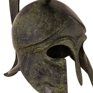 Helmet with Pegasus - tall crest