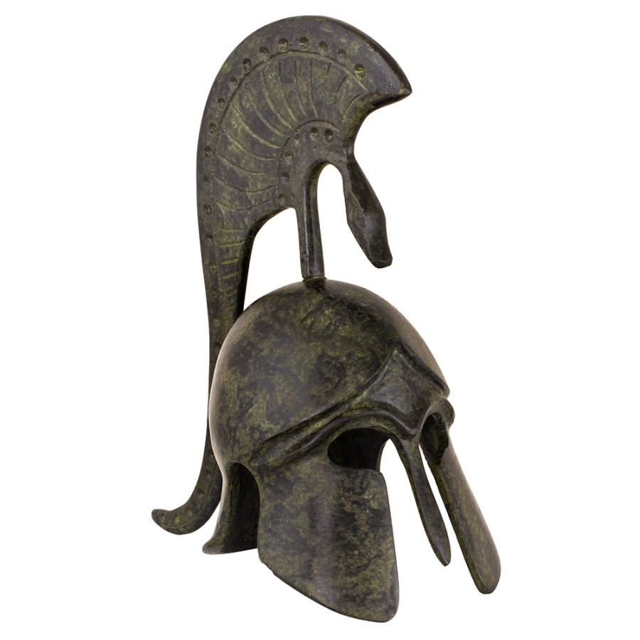 Helmet - bulleted tall crest