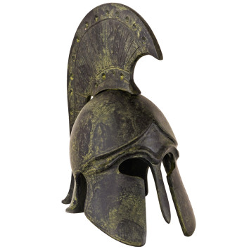 Helmet - bulleted short crest