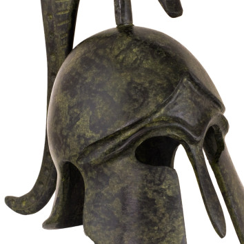 Helmet - bulleted tall crest