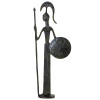 Athena, Greek Goddess of Wisdom, Holding her Shield and Spear