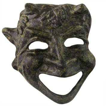 Mask of the Athenian Comedy 