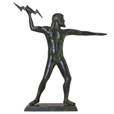 Solid Zeus, Greek God Father of the Gods