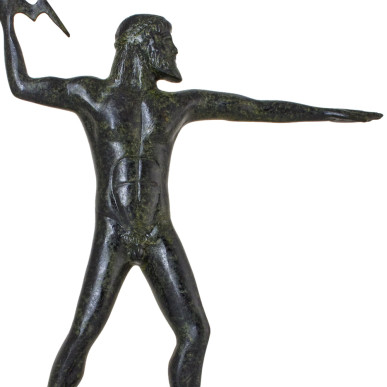 Solid Zeus, Greek God Father of the Gods