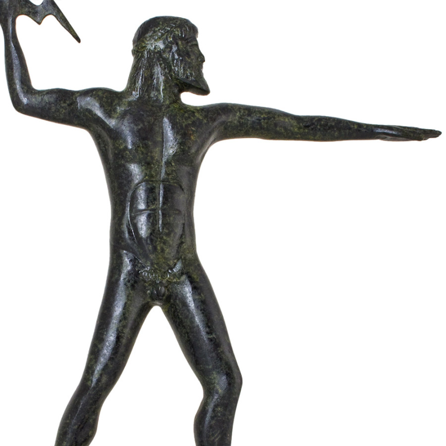 Solid Zeus, Greek God Father of the Gods