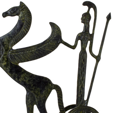 Chariot of Athena with a Pegasus Horse