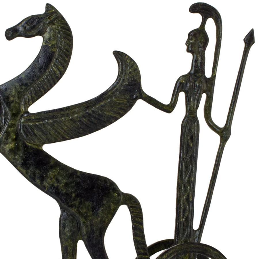 Chariot of Athena with a Pegasus Horse