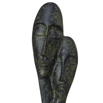 Cycladic Modern Twin Bust, Devotion