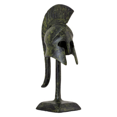 Greek Ancient Helmet With Base