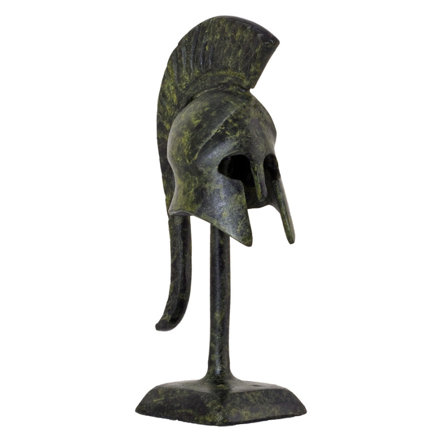 Greek Ancient Helmet With Base