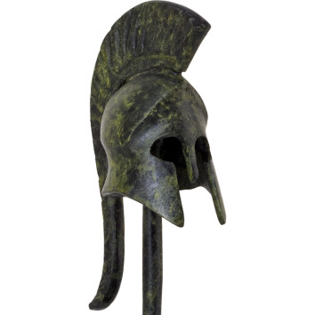 Greek Ancient Helmet With Base