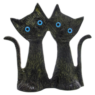 Complex of Two Cats Standing