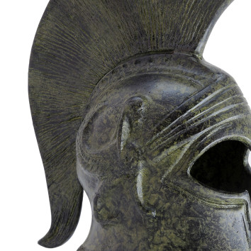 Corinthian Helmet With Sphinx 18cm