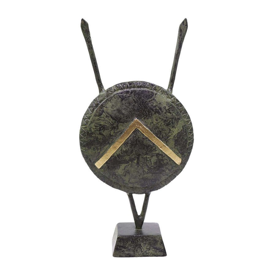 Spartan Shield with the Lamda Symbol