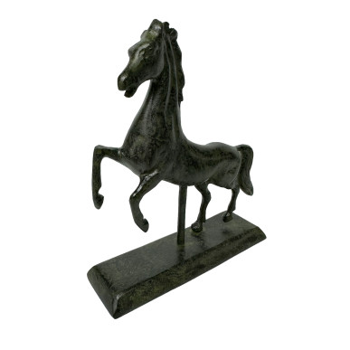 Solid Horse Standing on its Back Feet