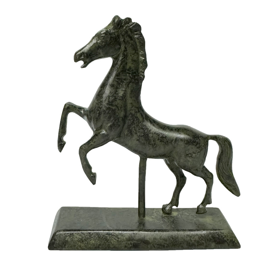 Solid Horse Standing on its Back Feet