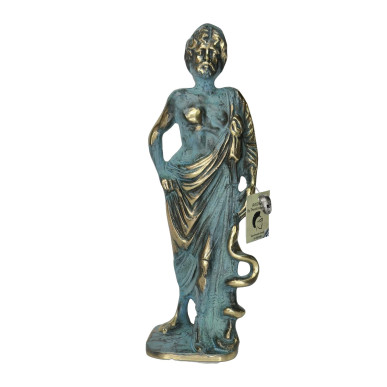 Solid Asclepius, Greek God of Medicine