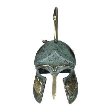 Helmet with Pegasus - short crest