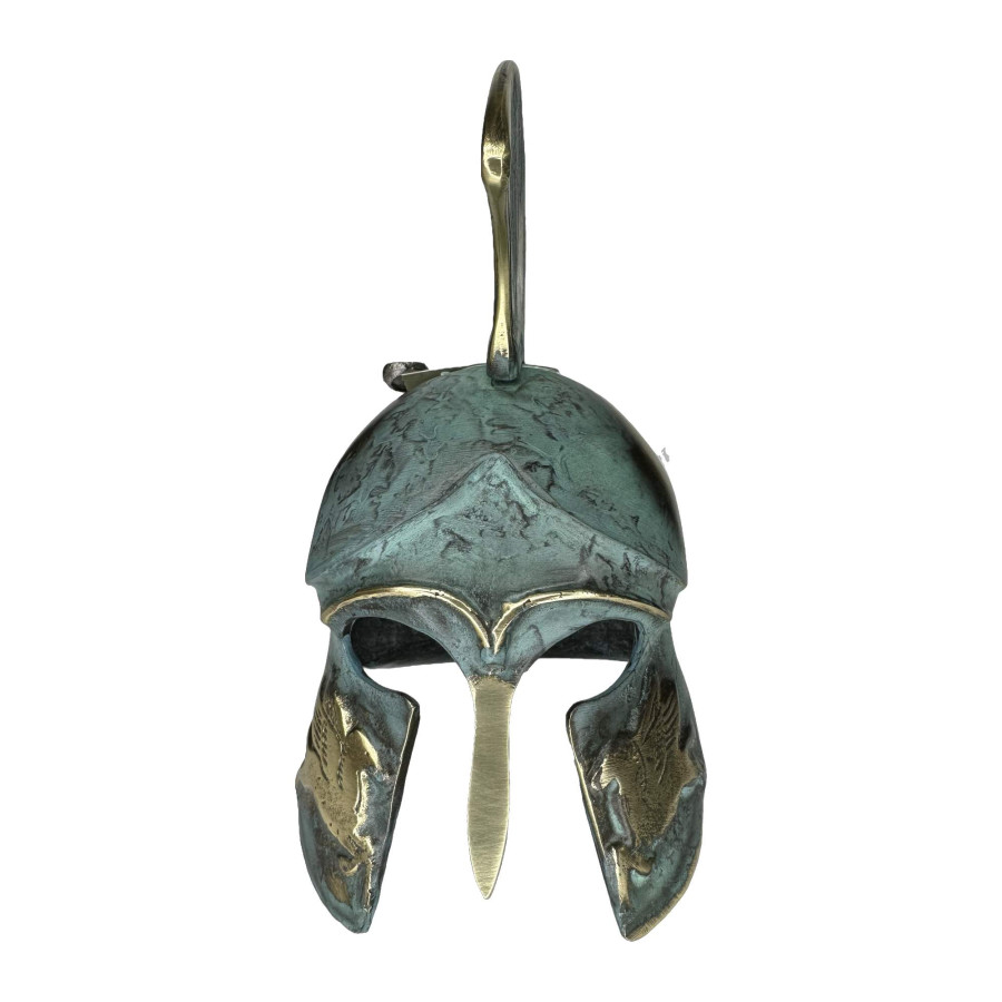 Helmet with Pegasus - short crest