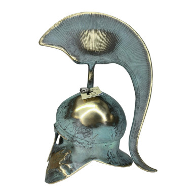 Helmet with Pegasus - tall crest